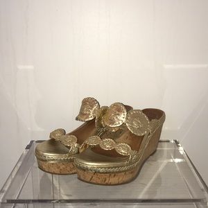 Jack Rogers Lauren Mid Wedge Sandals